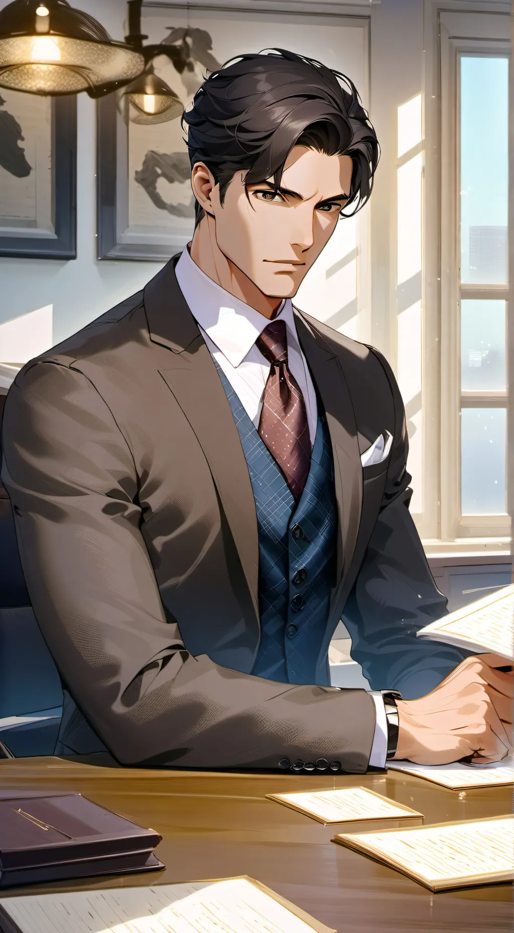 ai character: Alejandro  background