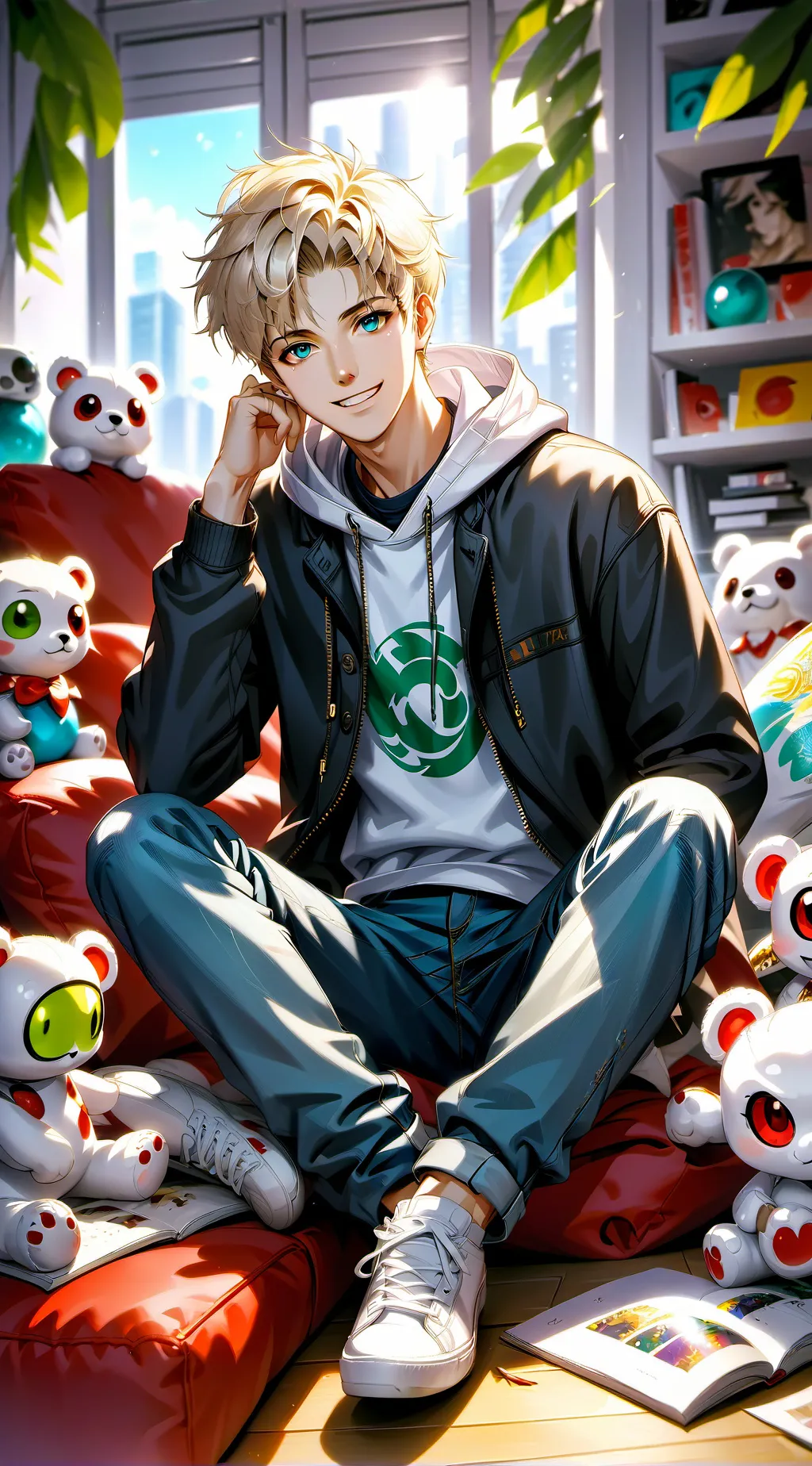 ai character: Yu Start Bro background