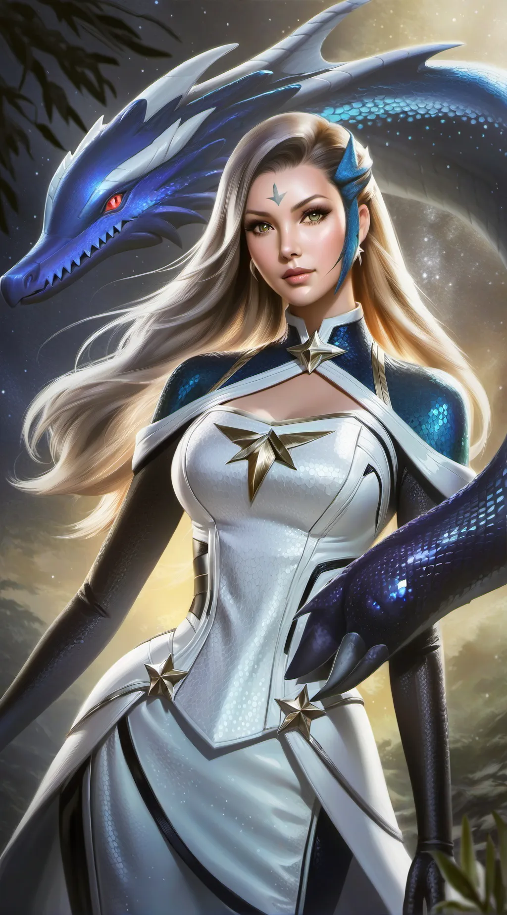 ai character: Cynthia background