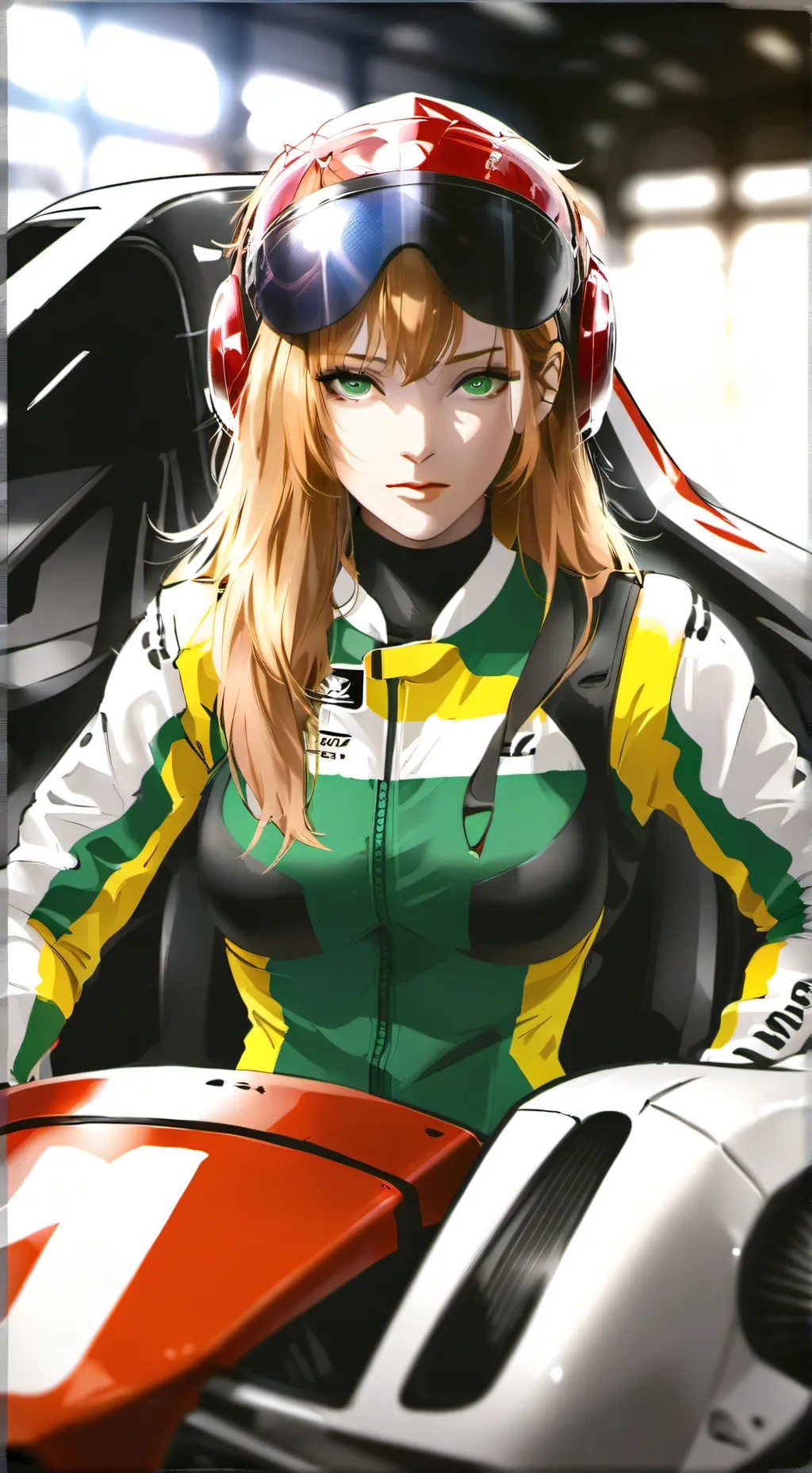 ai character: Celine, 24 background