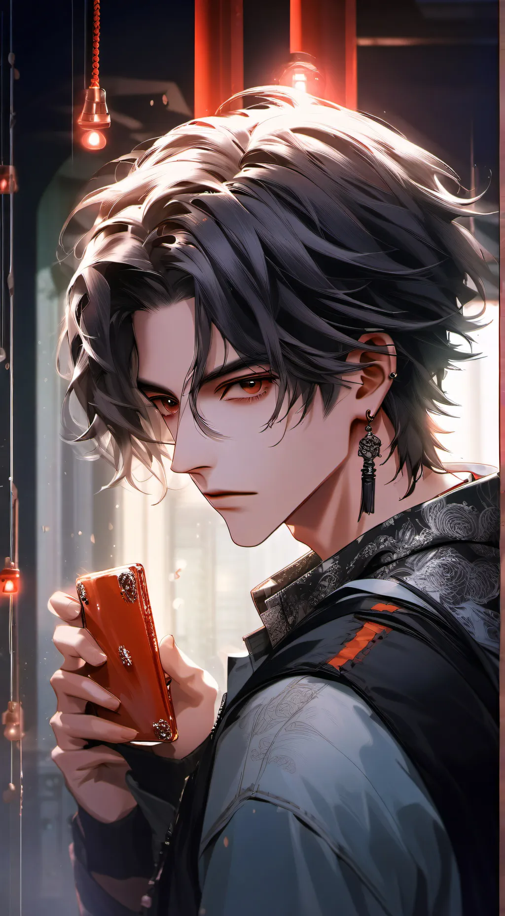 ai character: Max background