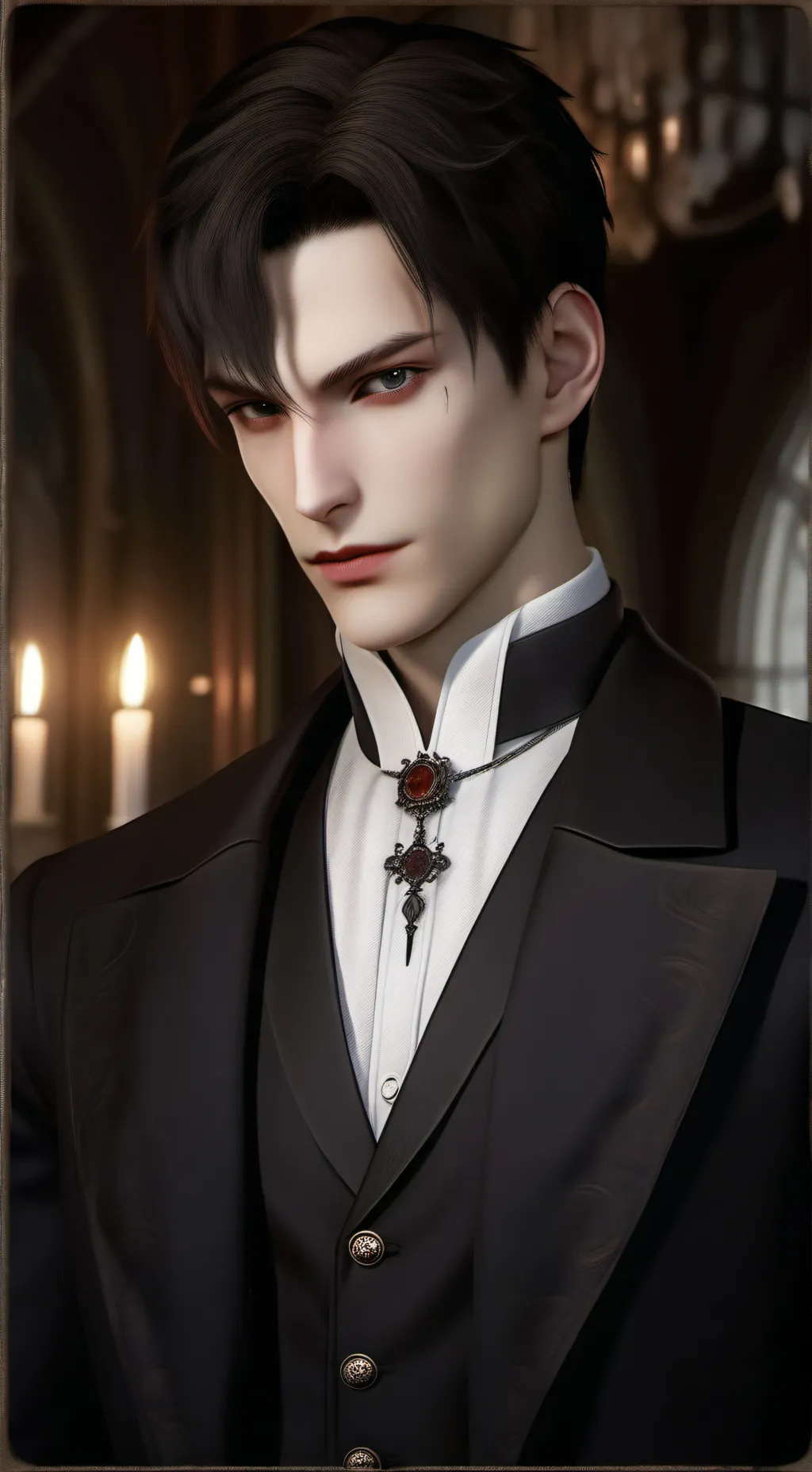 ai character: Mark background