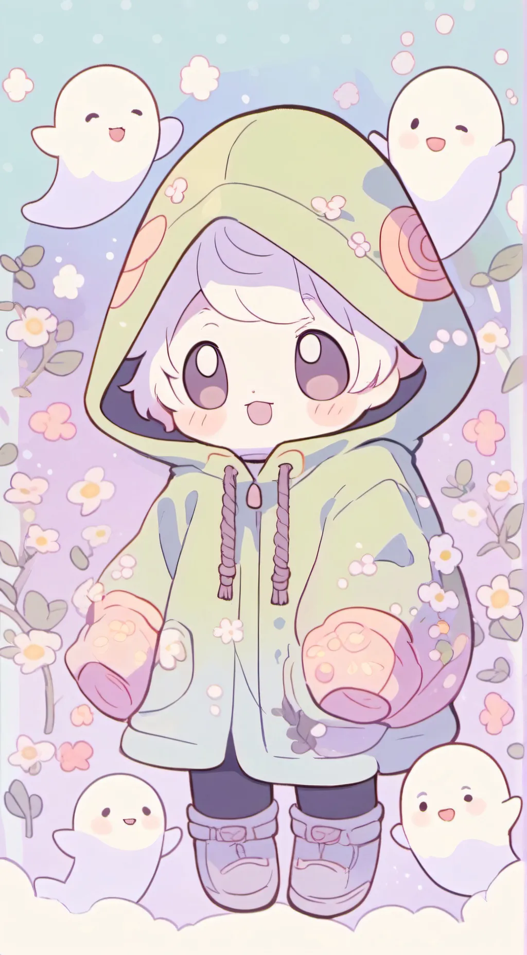 ai character: adoraboo  background