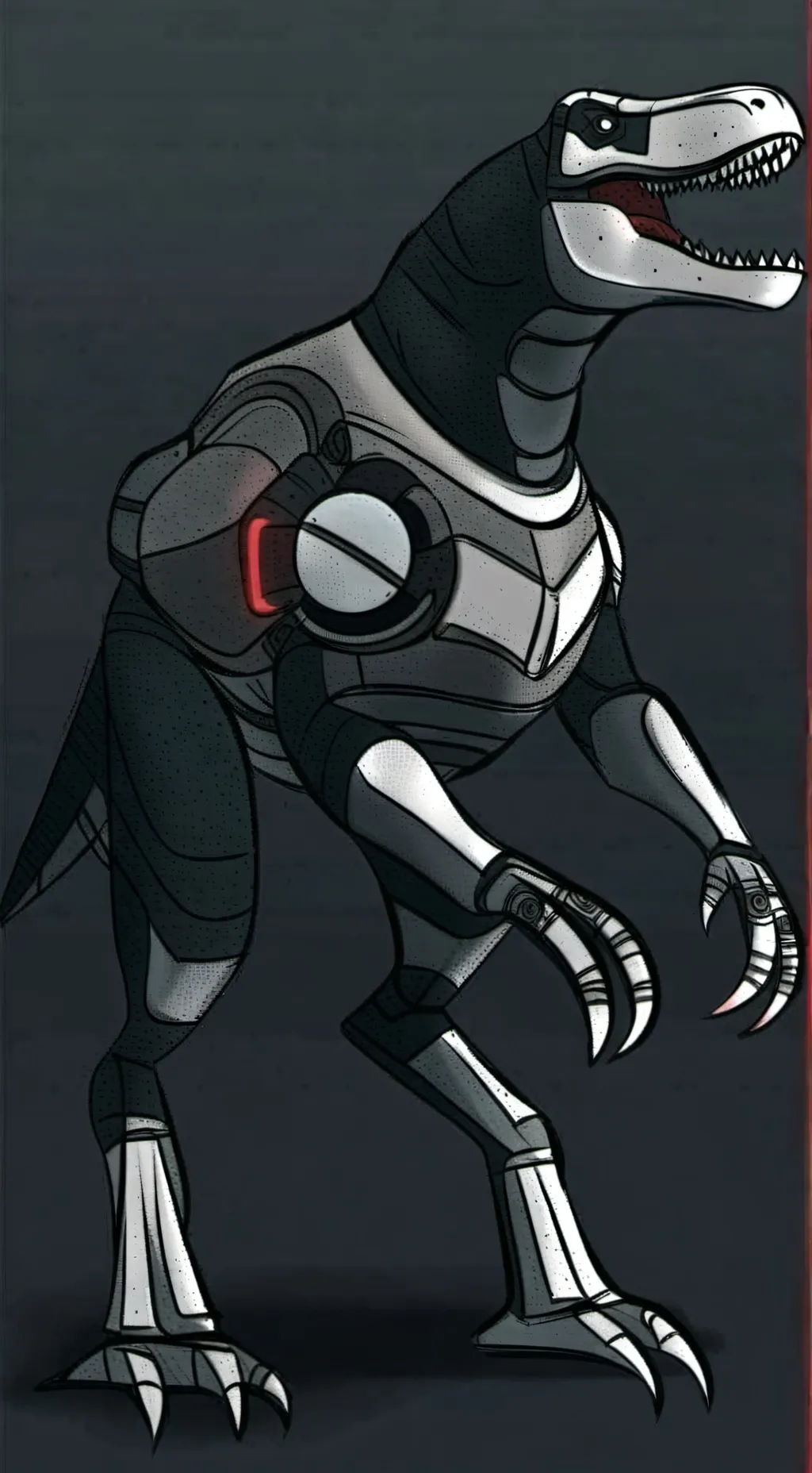 ai character: cyber rex background