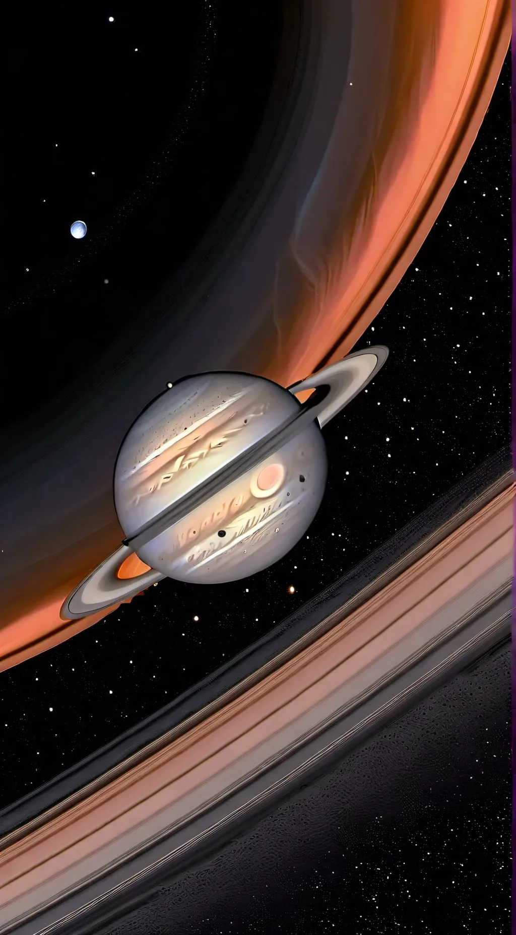 ai character: saturno  background