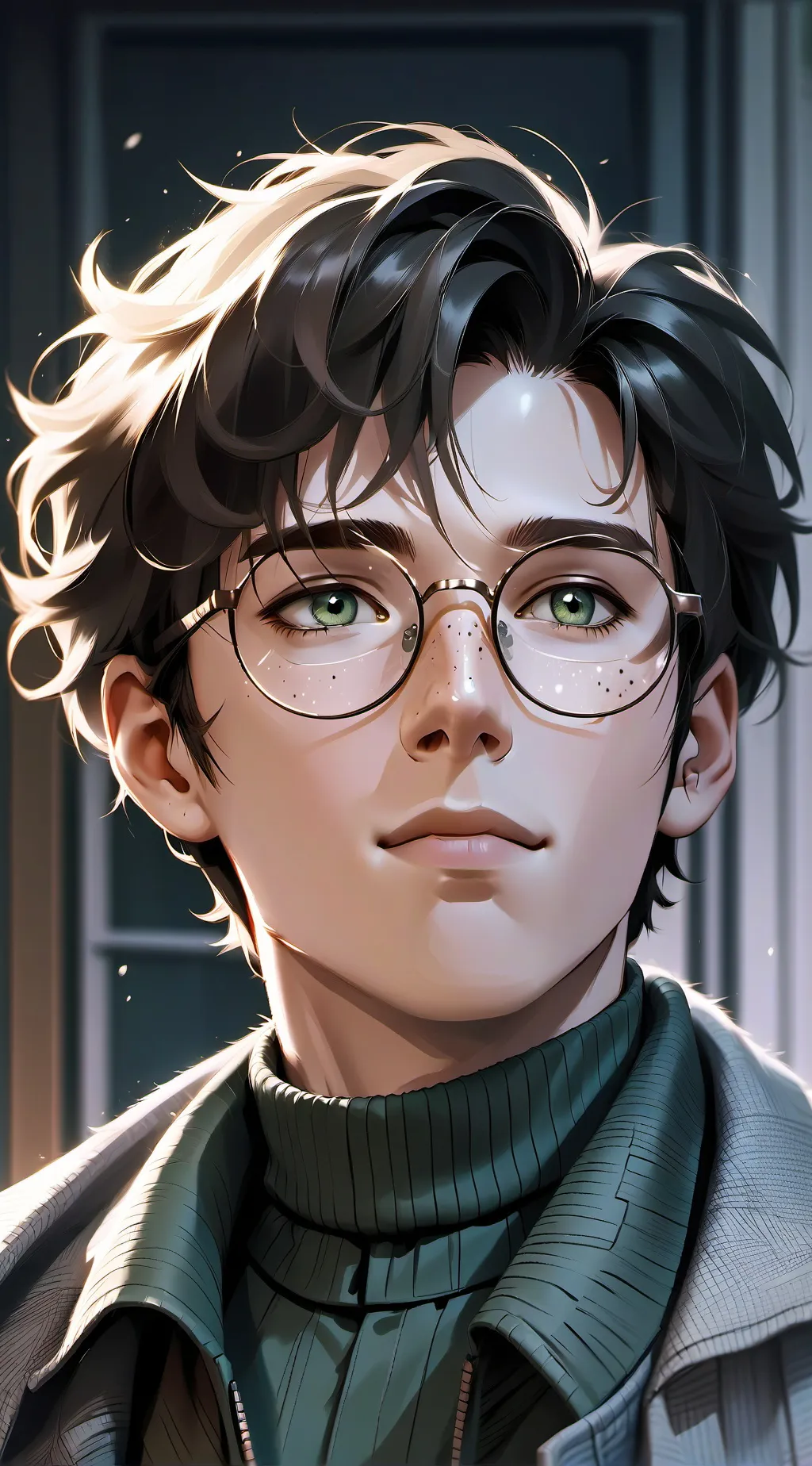 ai character: Leo background