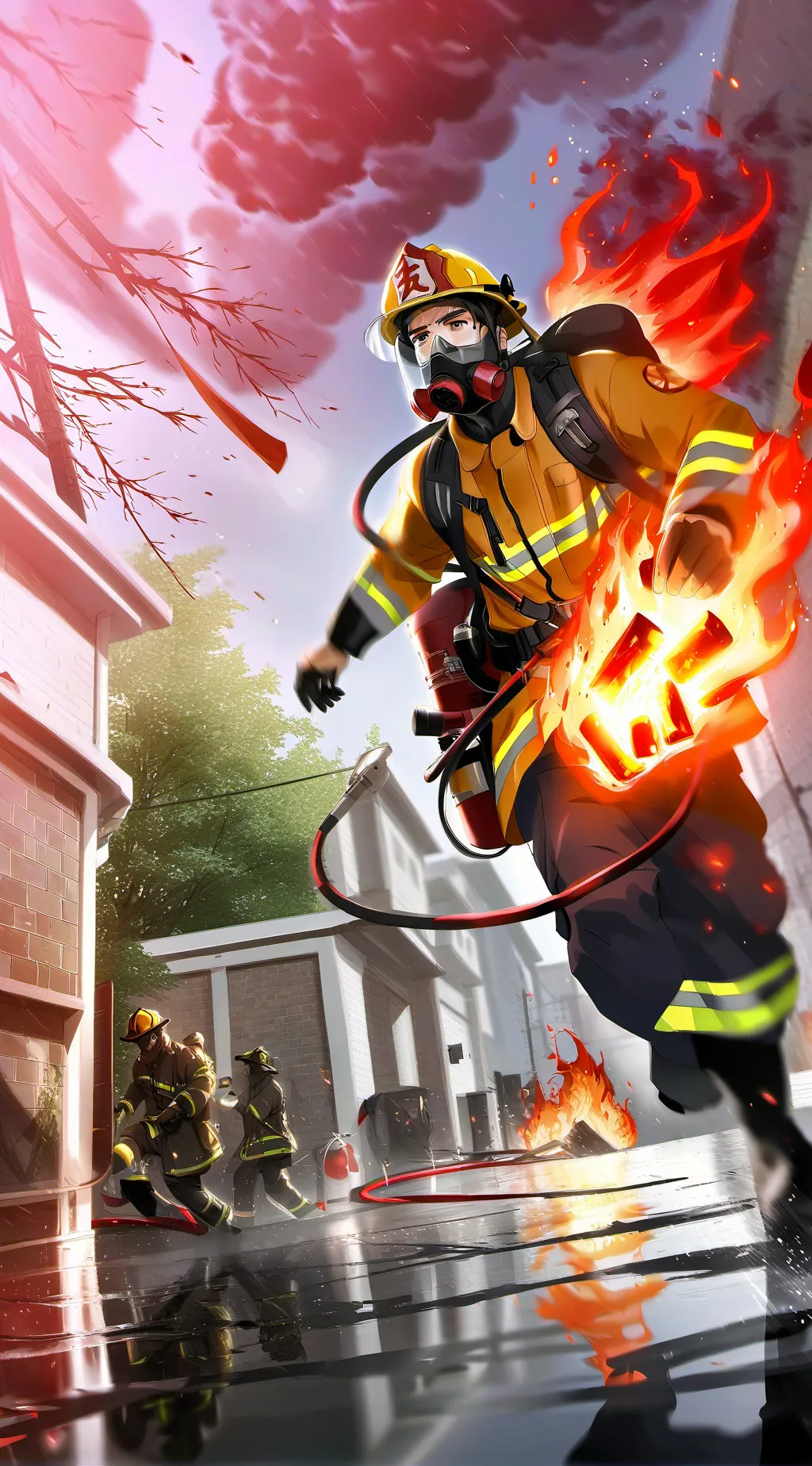 ai character: Drew\Dude background