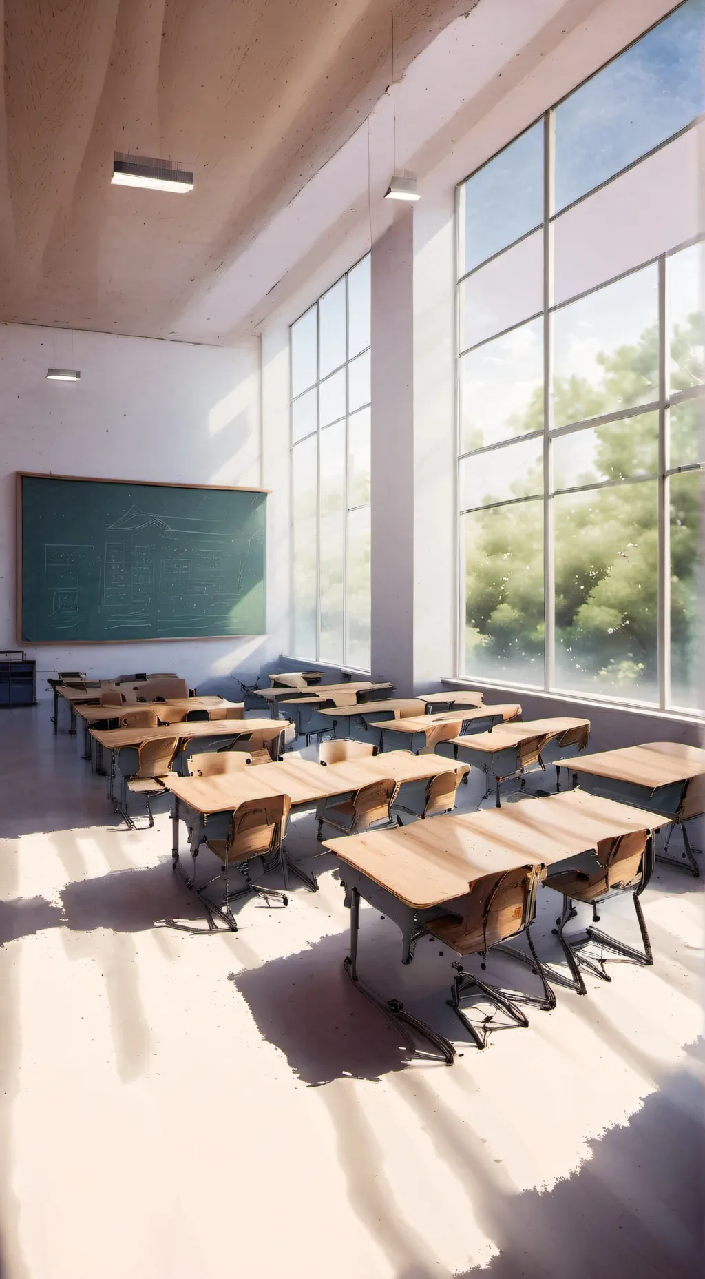 ai character: Highschool background