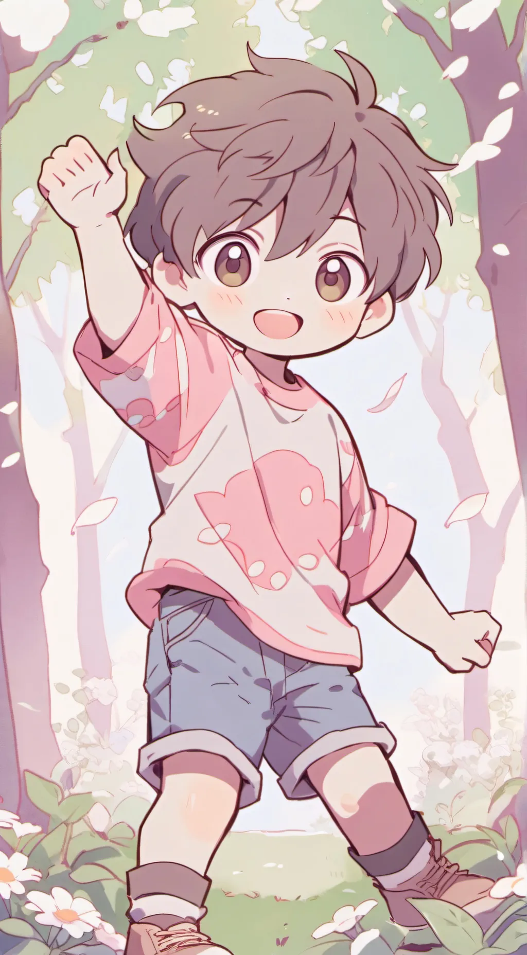 ai character: coolkidd background