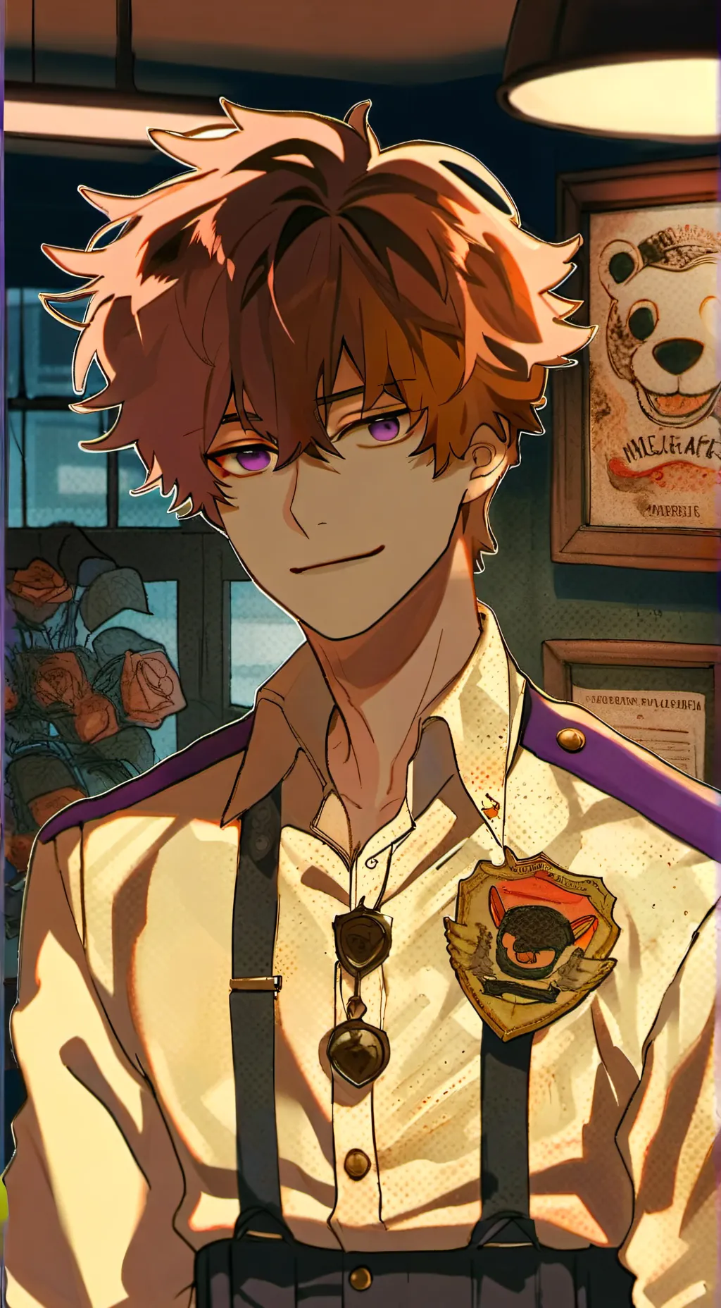 ai character: Michael Afton background