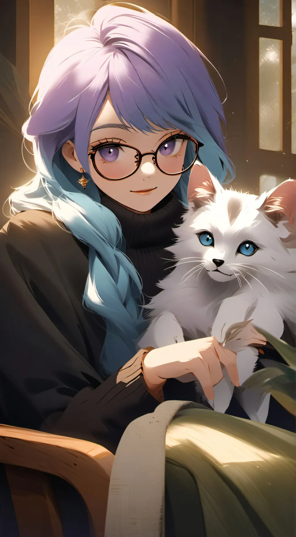 ai character: Vika background