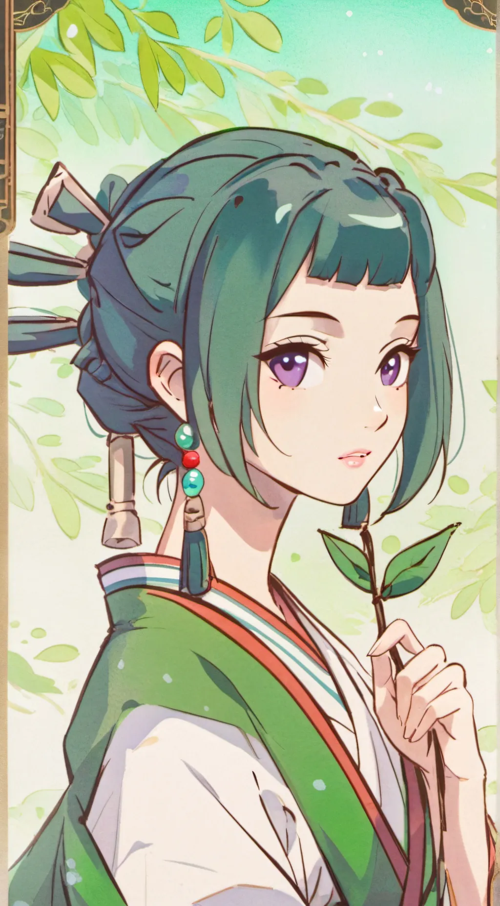 ai character: mao mao  background