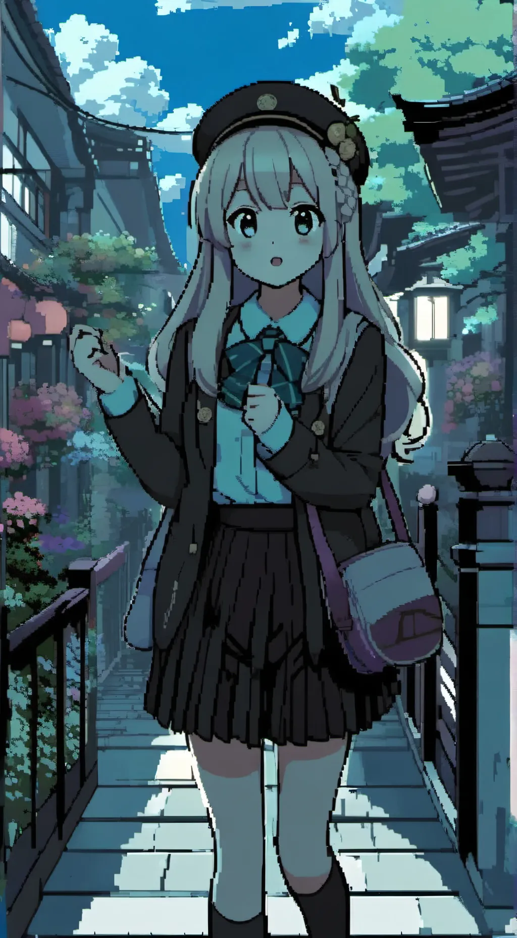 ai character: Noelia  background