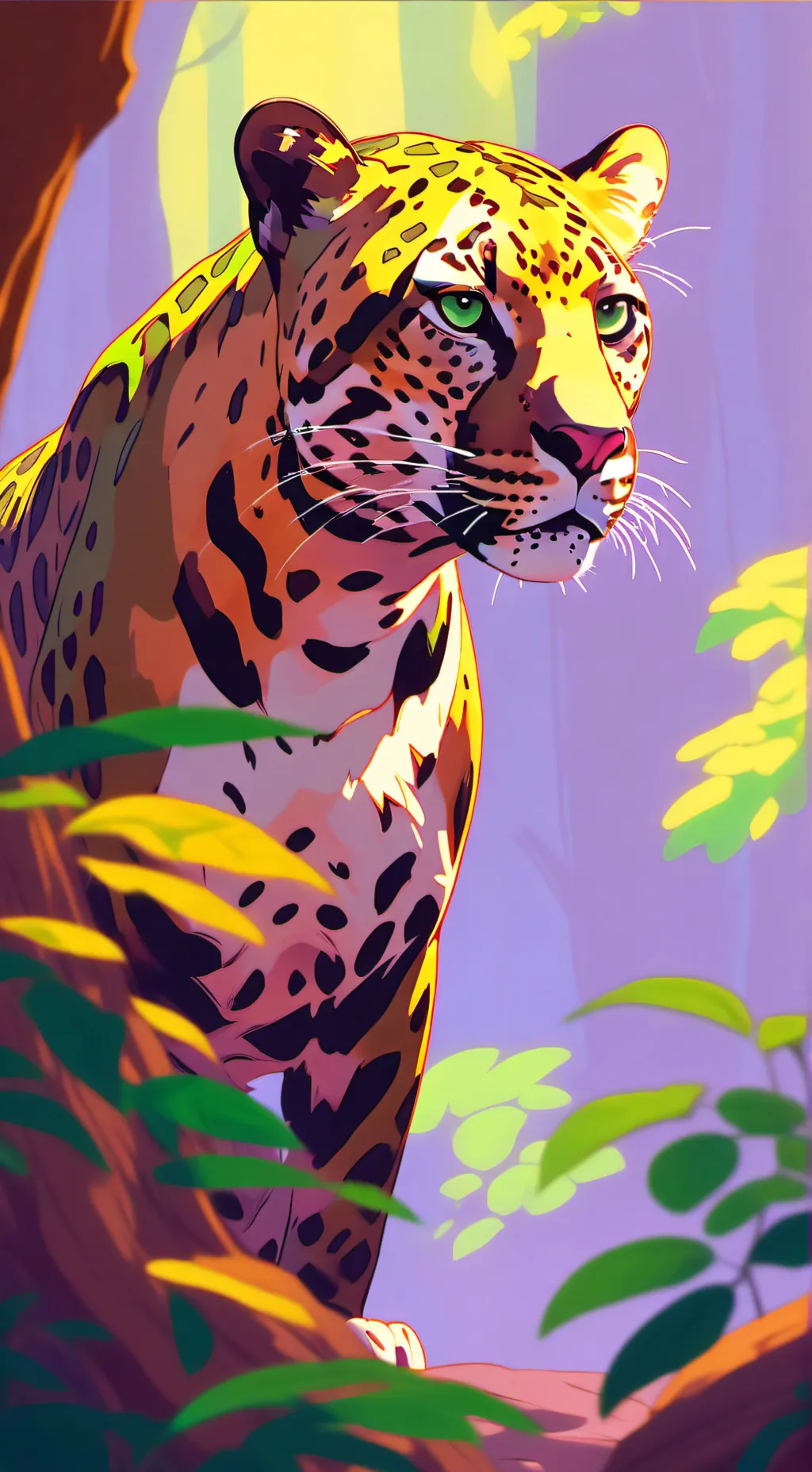 Talkie AI - Chat with leopard Lily