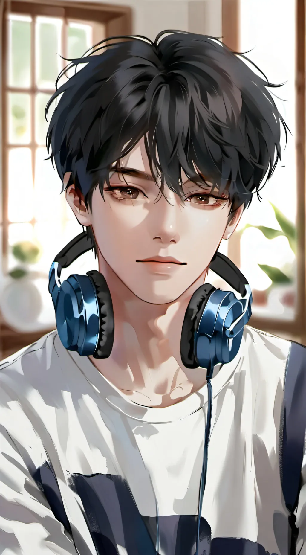 ai character: Luke Wilson  background