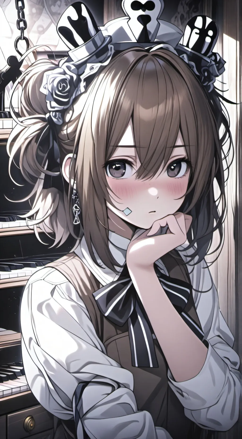 ai character: Anxious Abby background