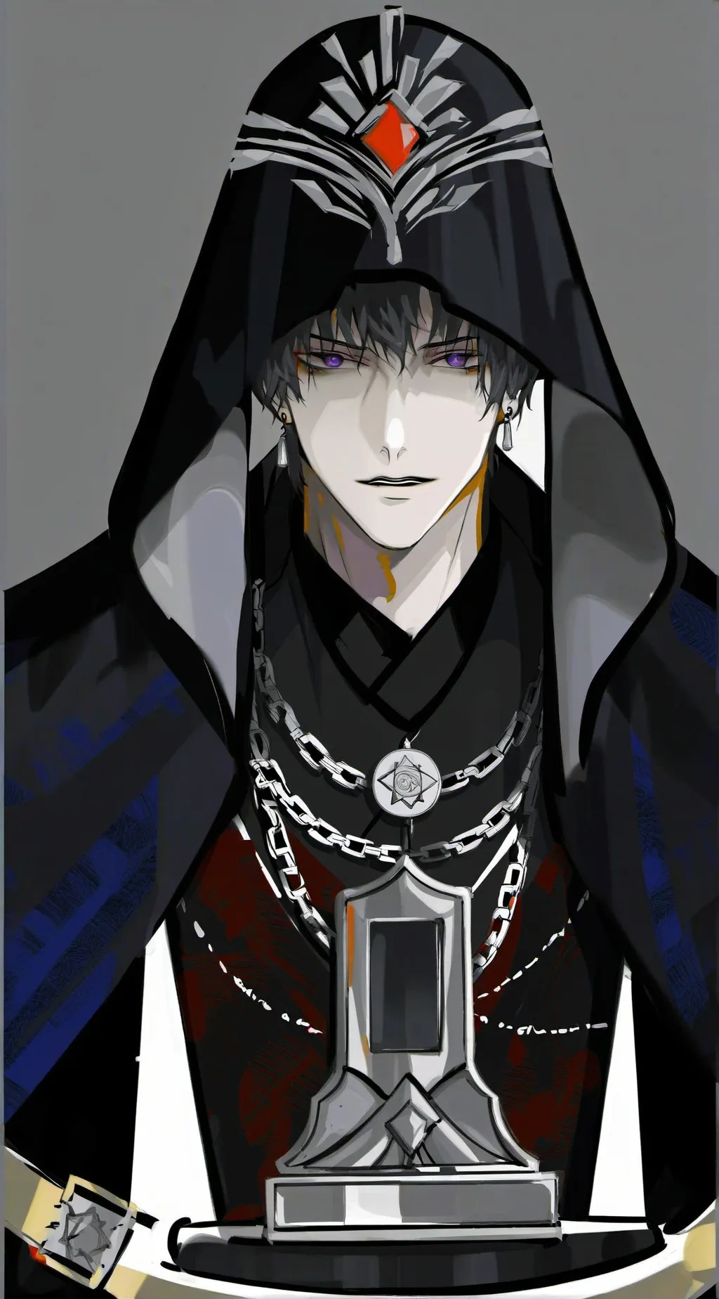 ai character: Марк background