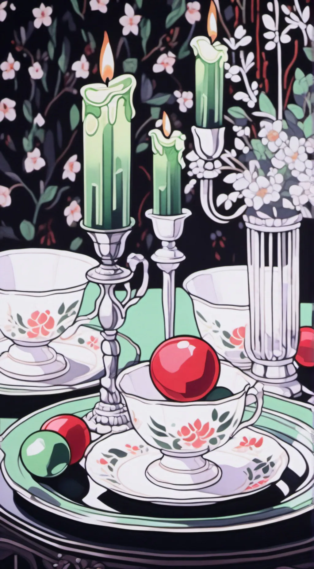 ai character: Christmas(BB) background