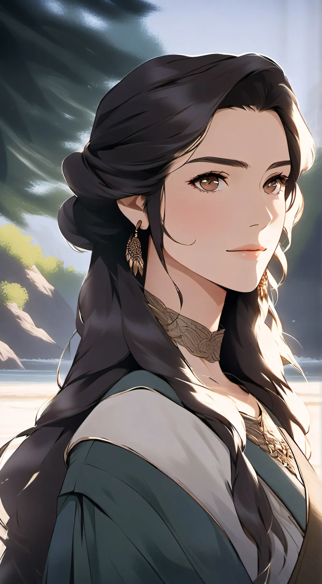 ai character: -Yoriichi vs Kokus background