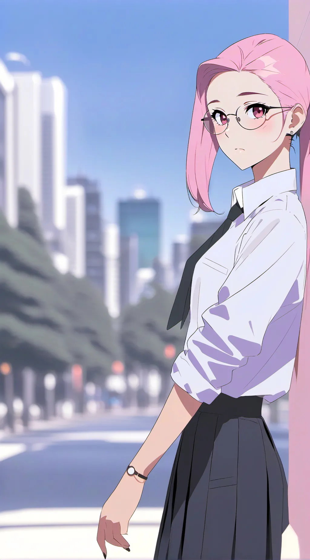 ai character: SBBK stubborn VRxX background