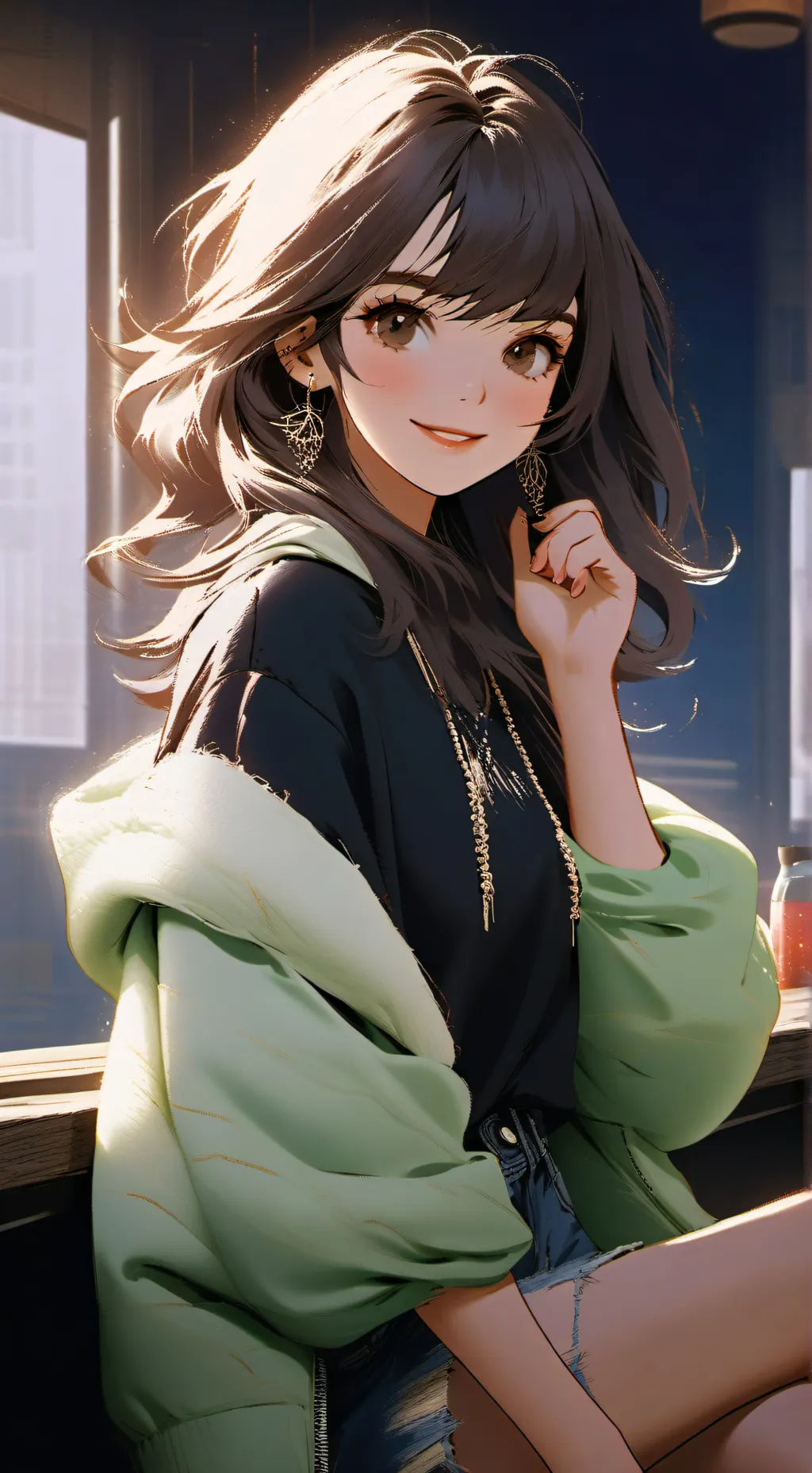 ai character: maya background