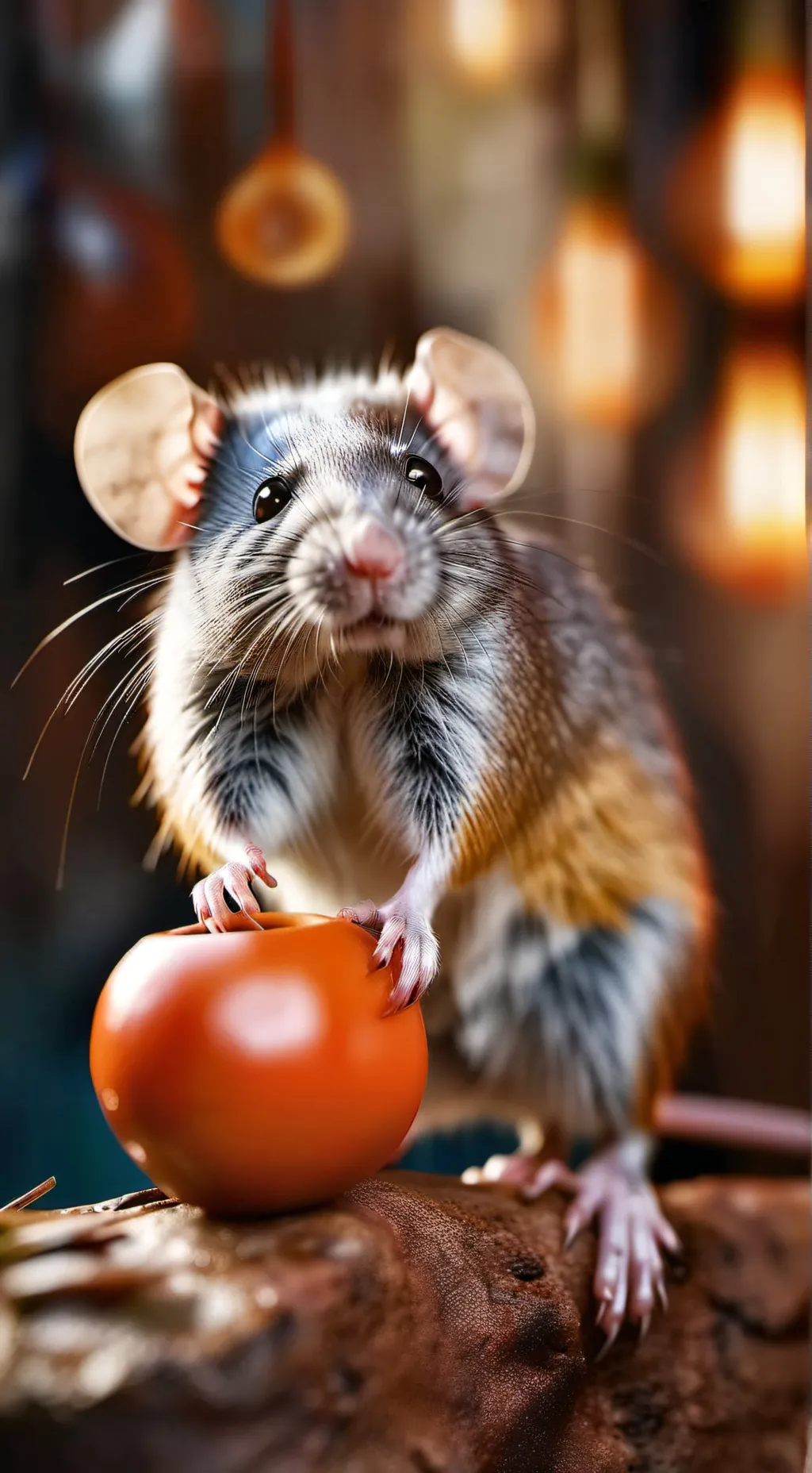 ai character: Ramey ratatouille background