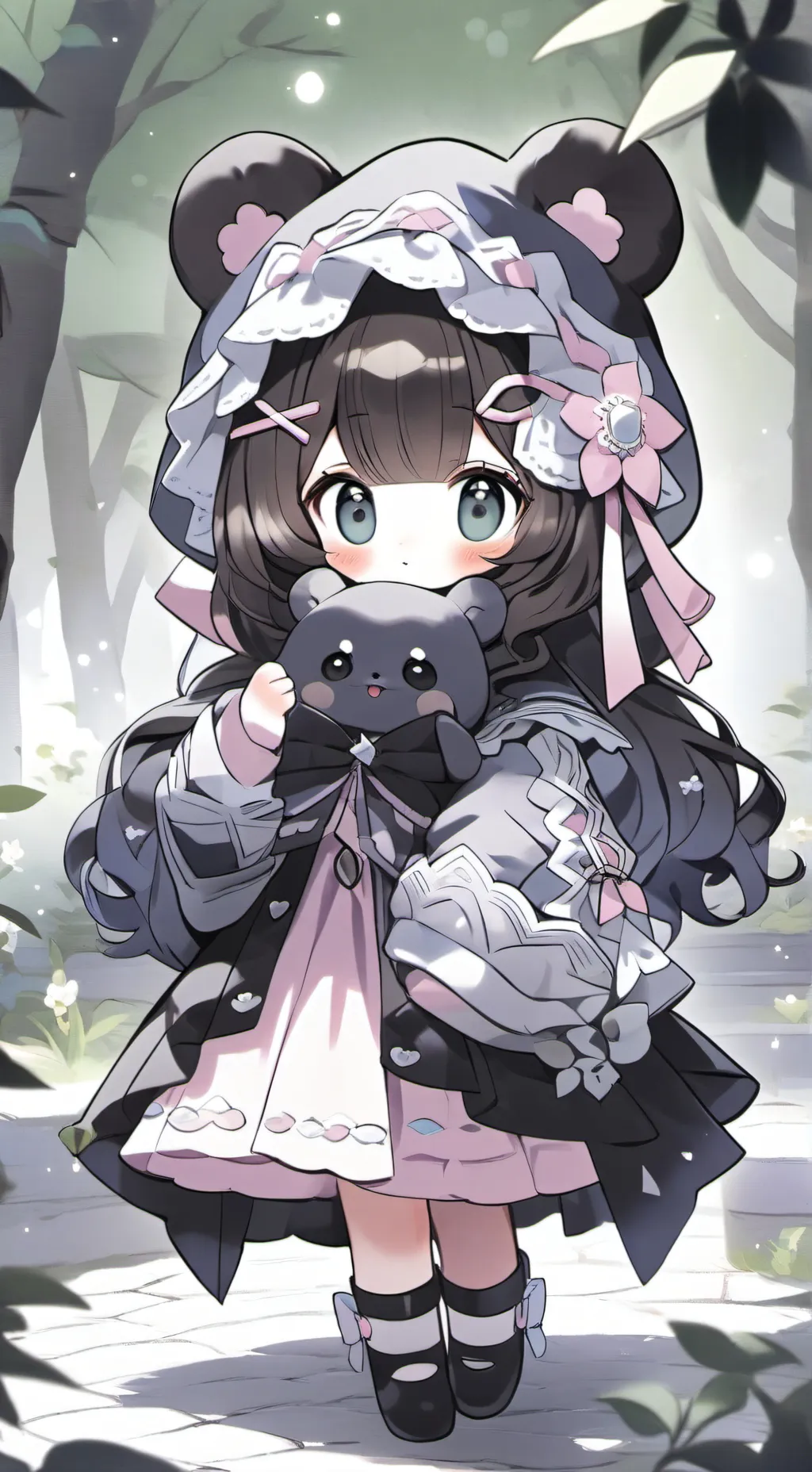 ai character: santi enojado☝️🤓 background