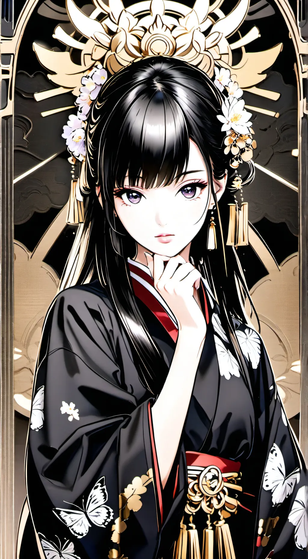 ai character: DEMON SLAYER (KNY) background