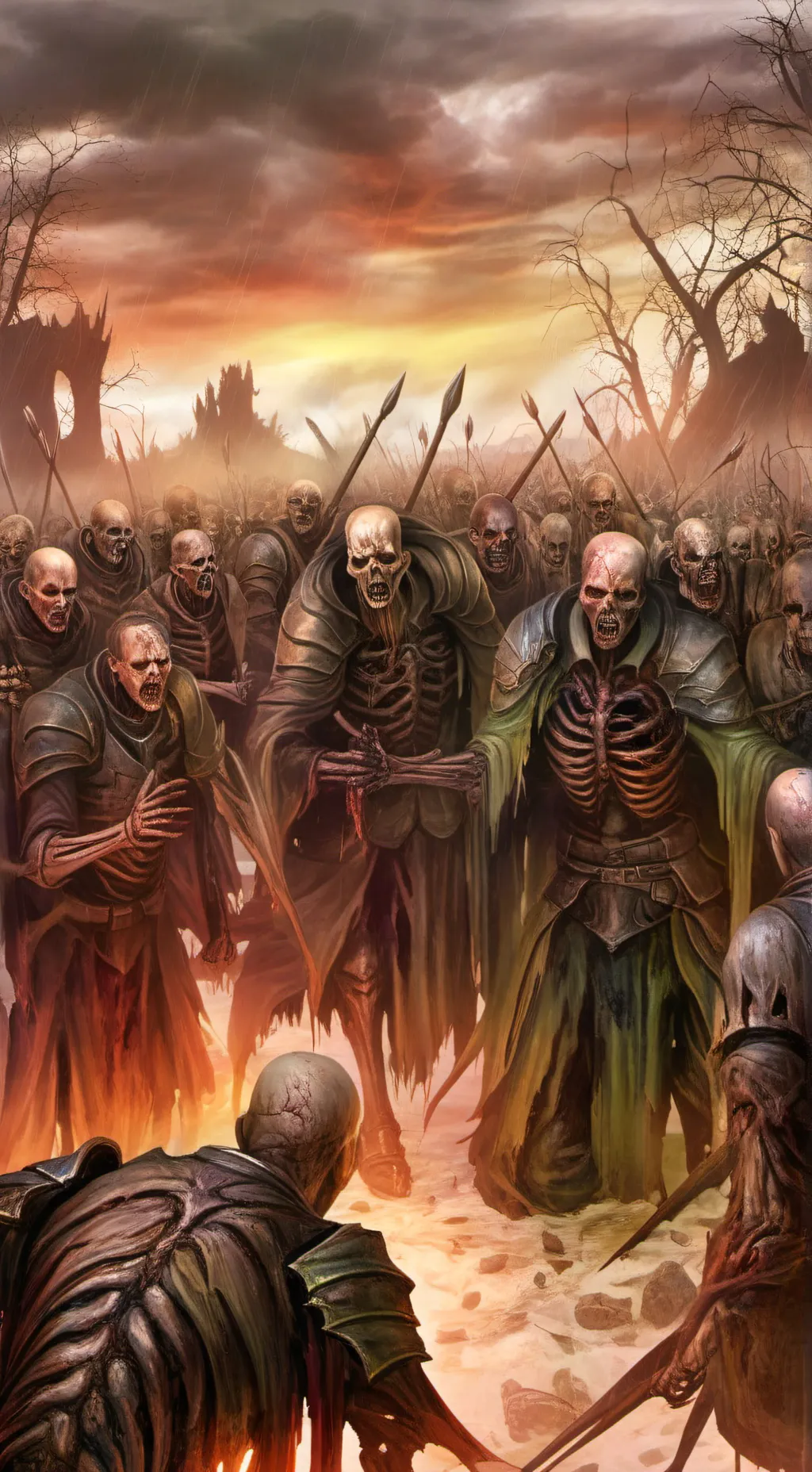 ai character: mort-vivants background