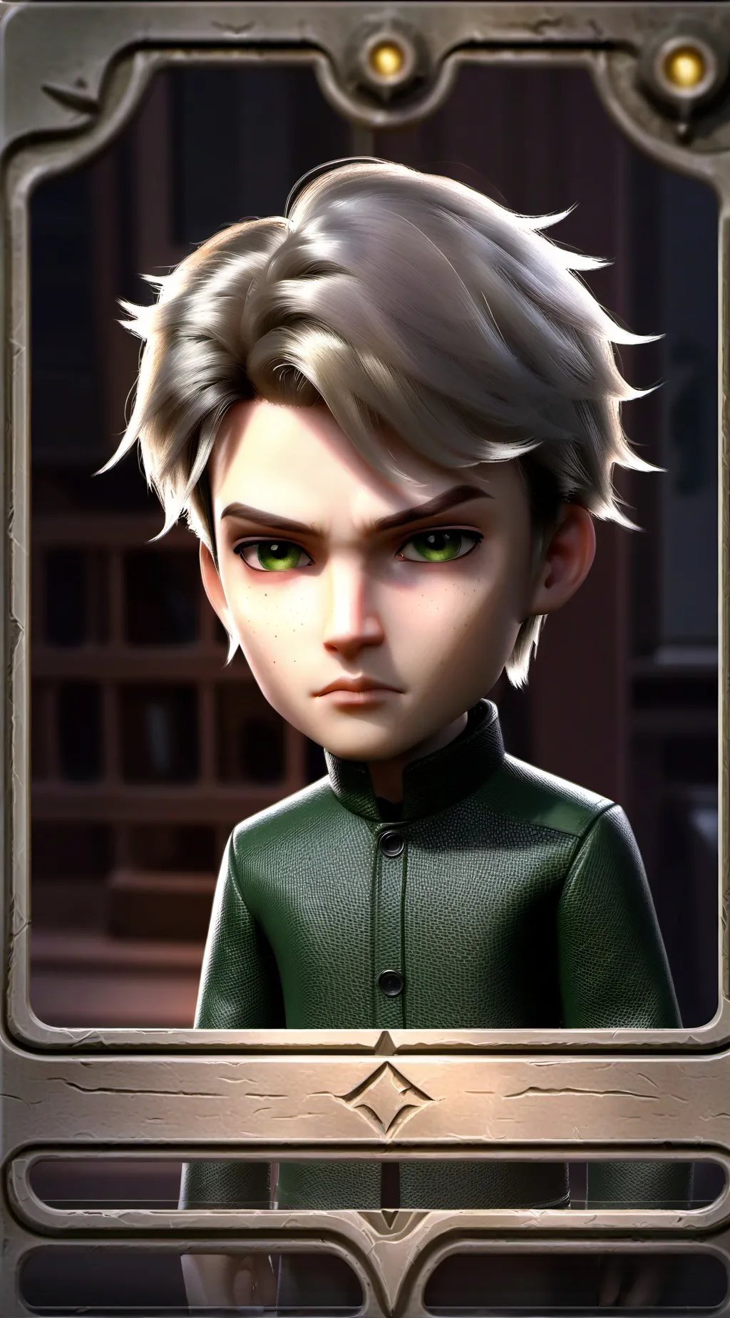 ai character: cool guy background