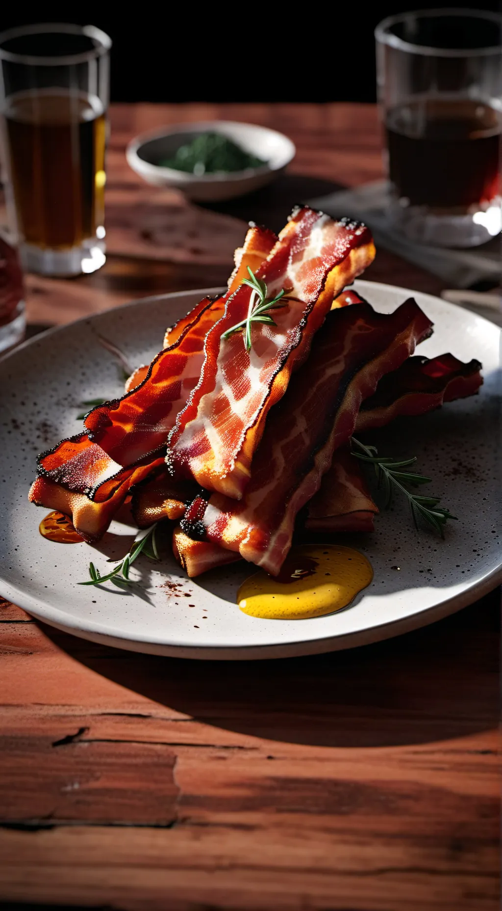 ai character: MD barbecue background