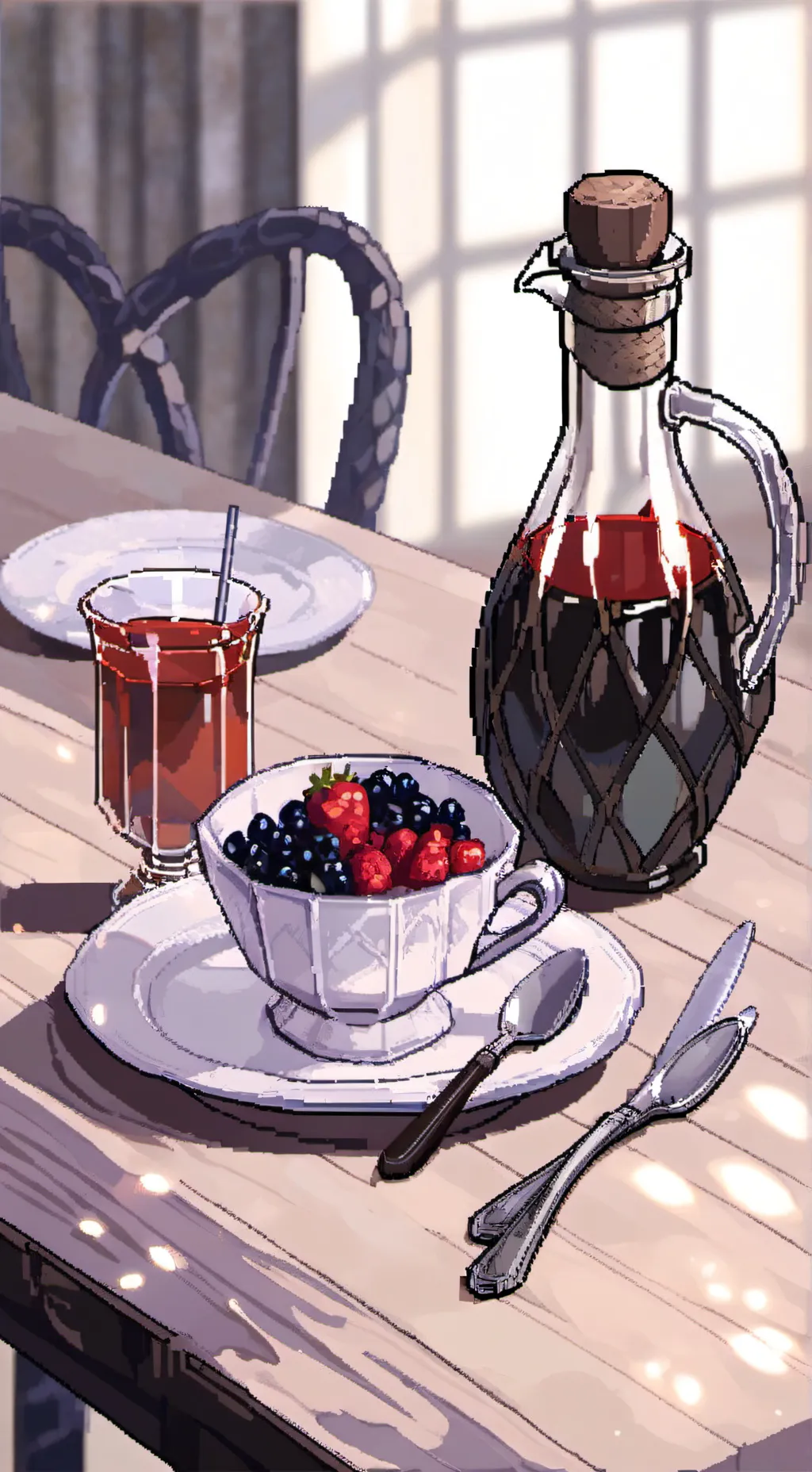 ai character: Jellywalker cacao  background