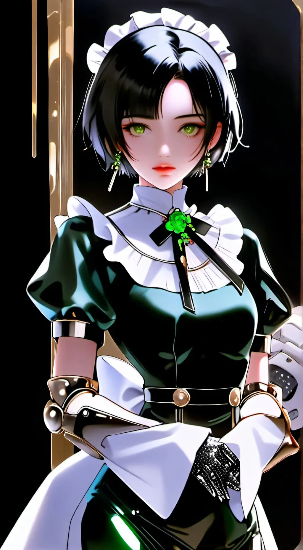 ai character: Aurora background