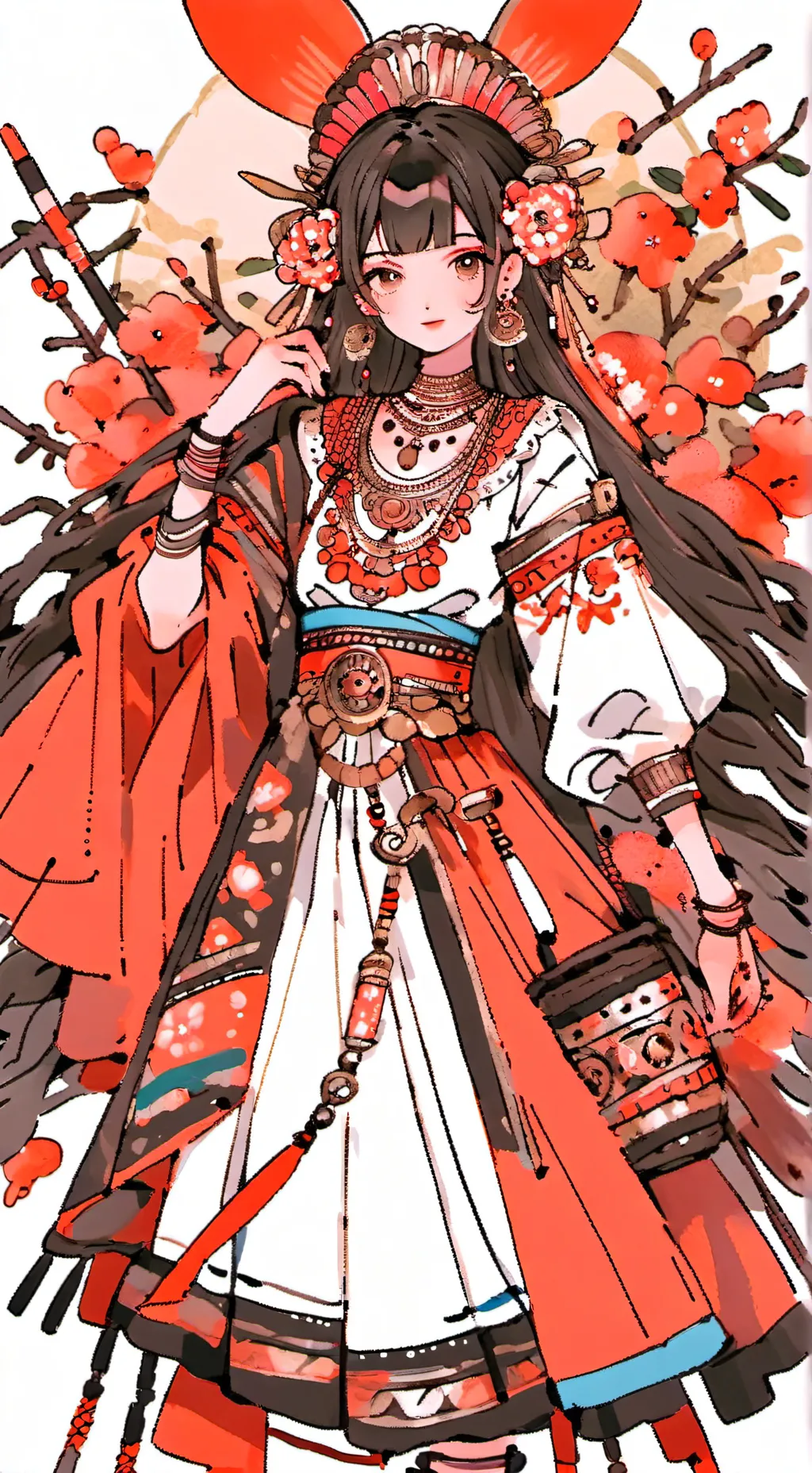 ai character: LOV shipped  background