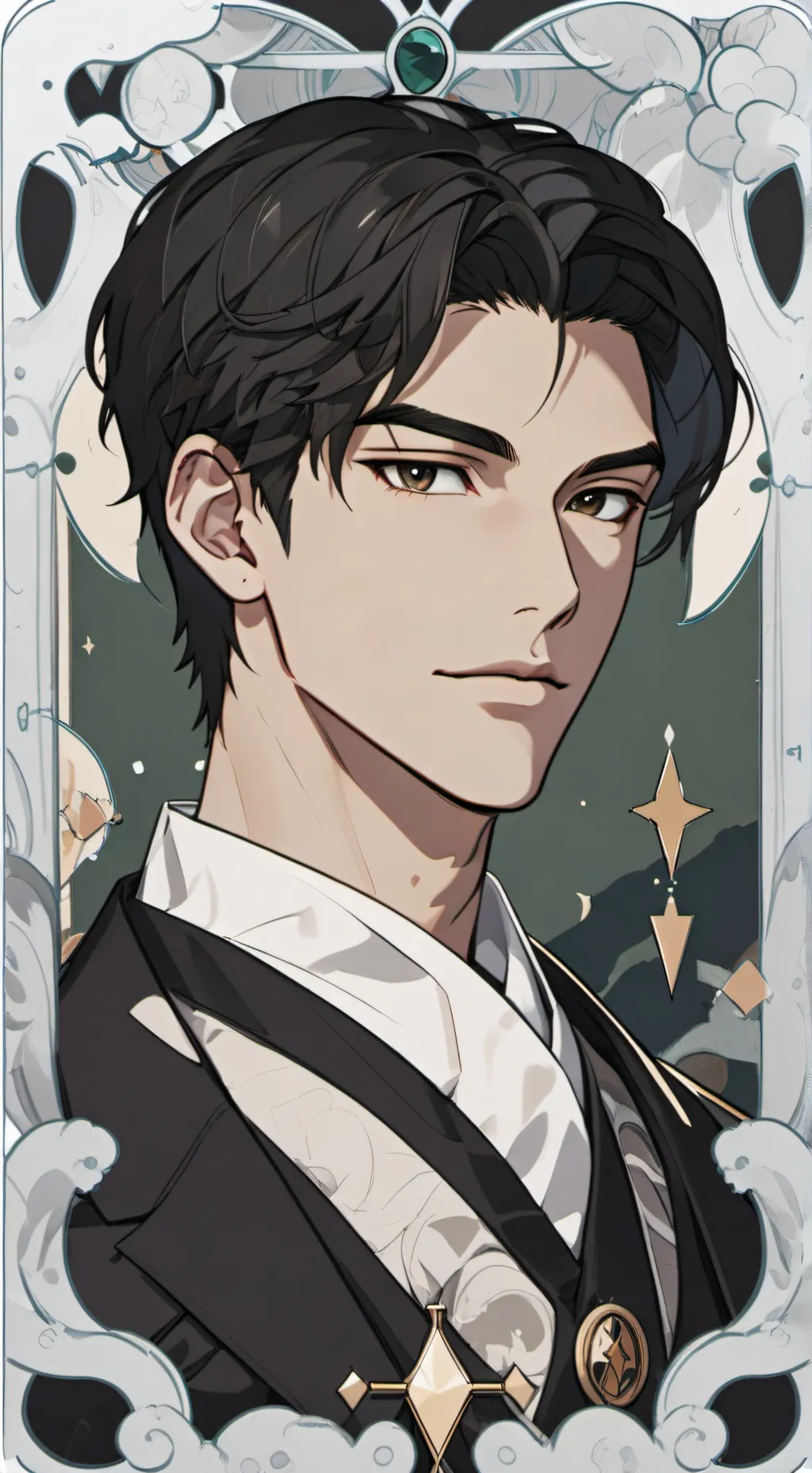 ai character: Luke  background