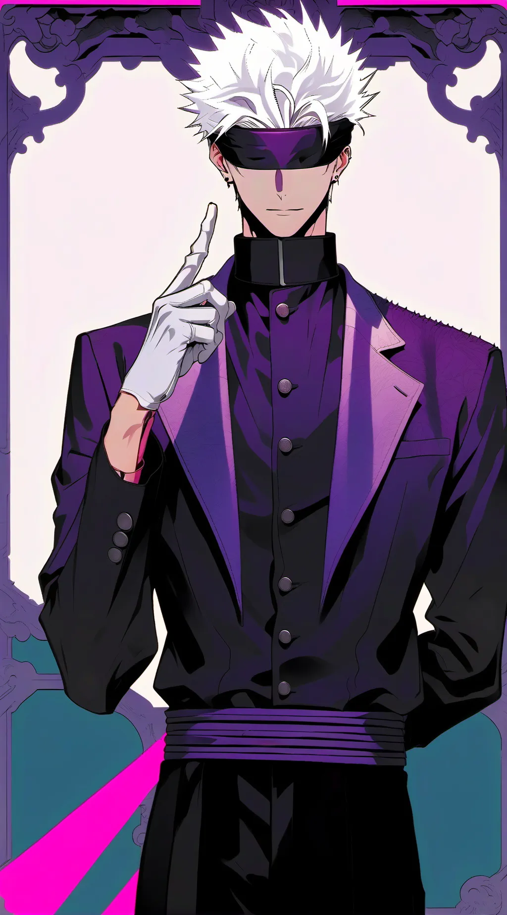 ai character: jjk background