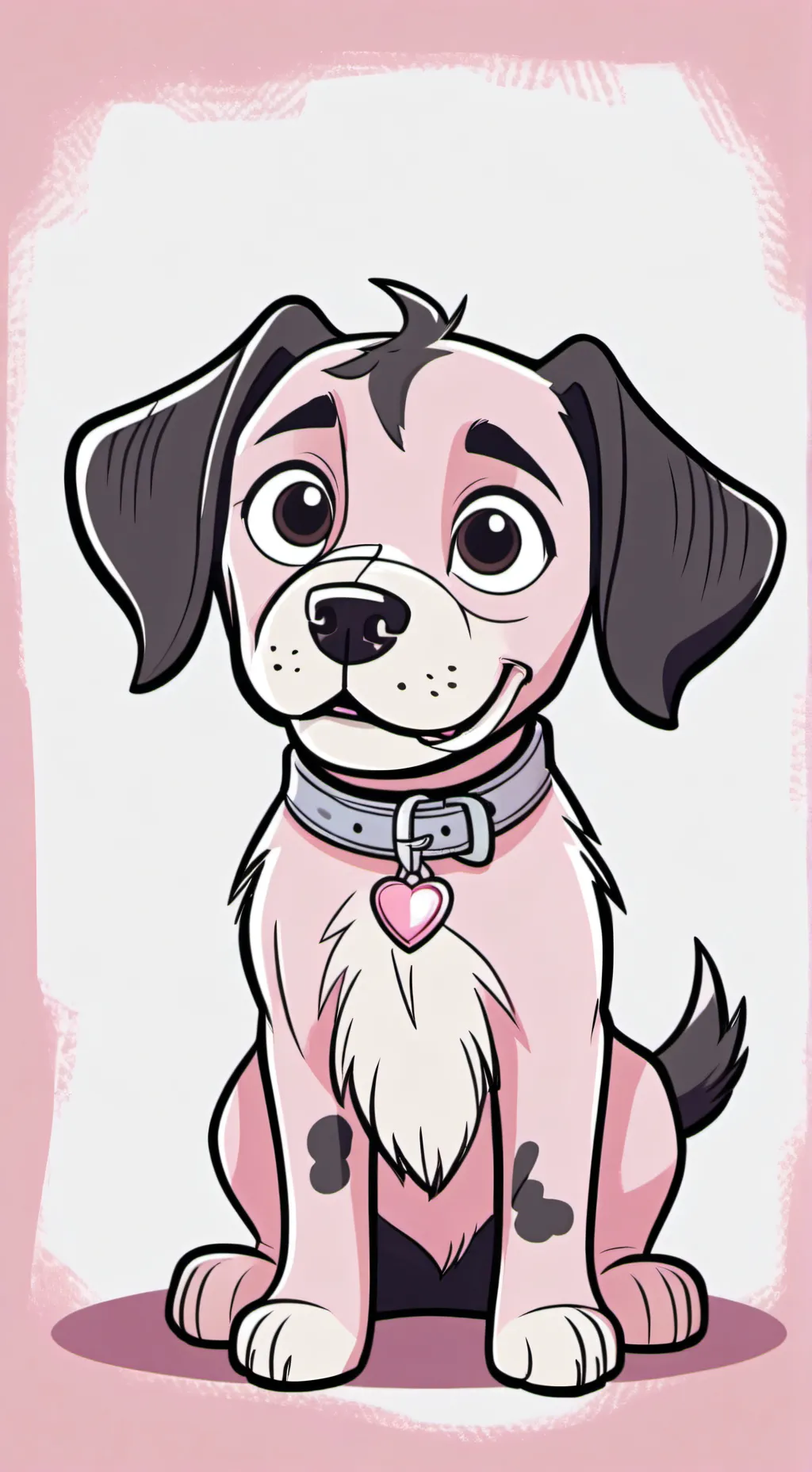 ai character: Courage background