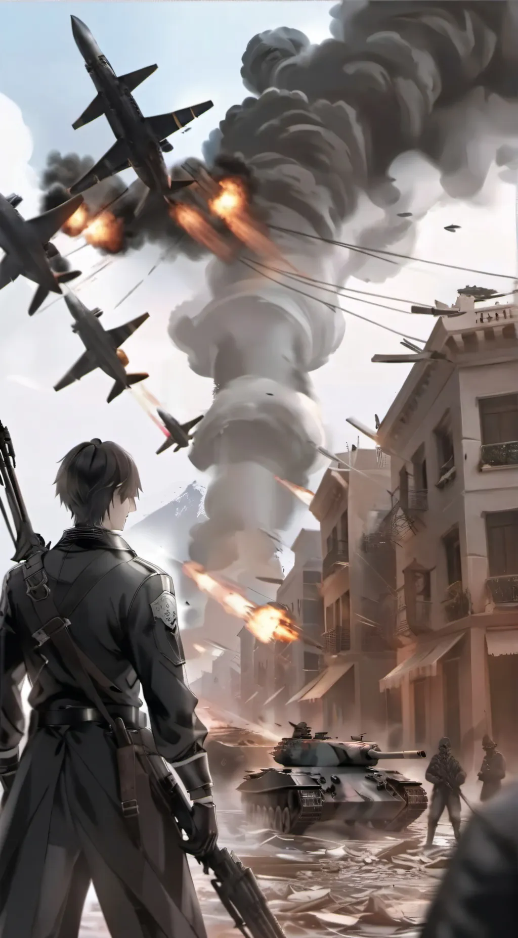 ai character: war background