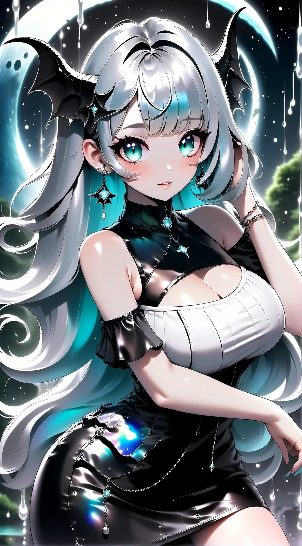 ai character: luna background