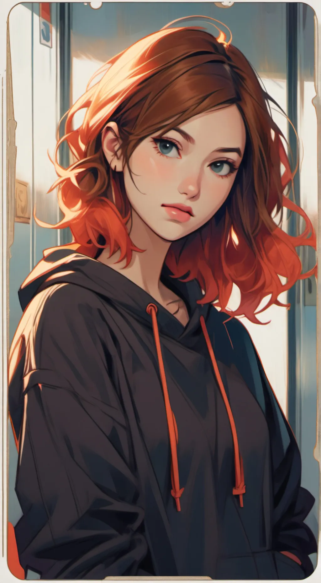 ai character: katie background