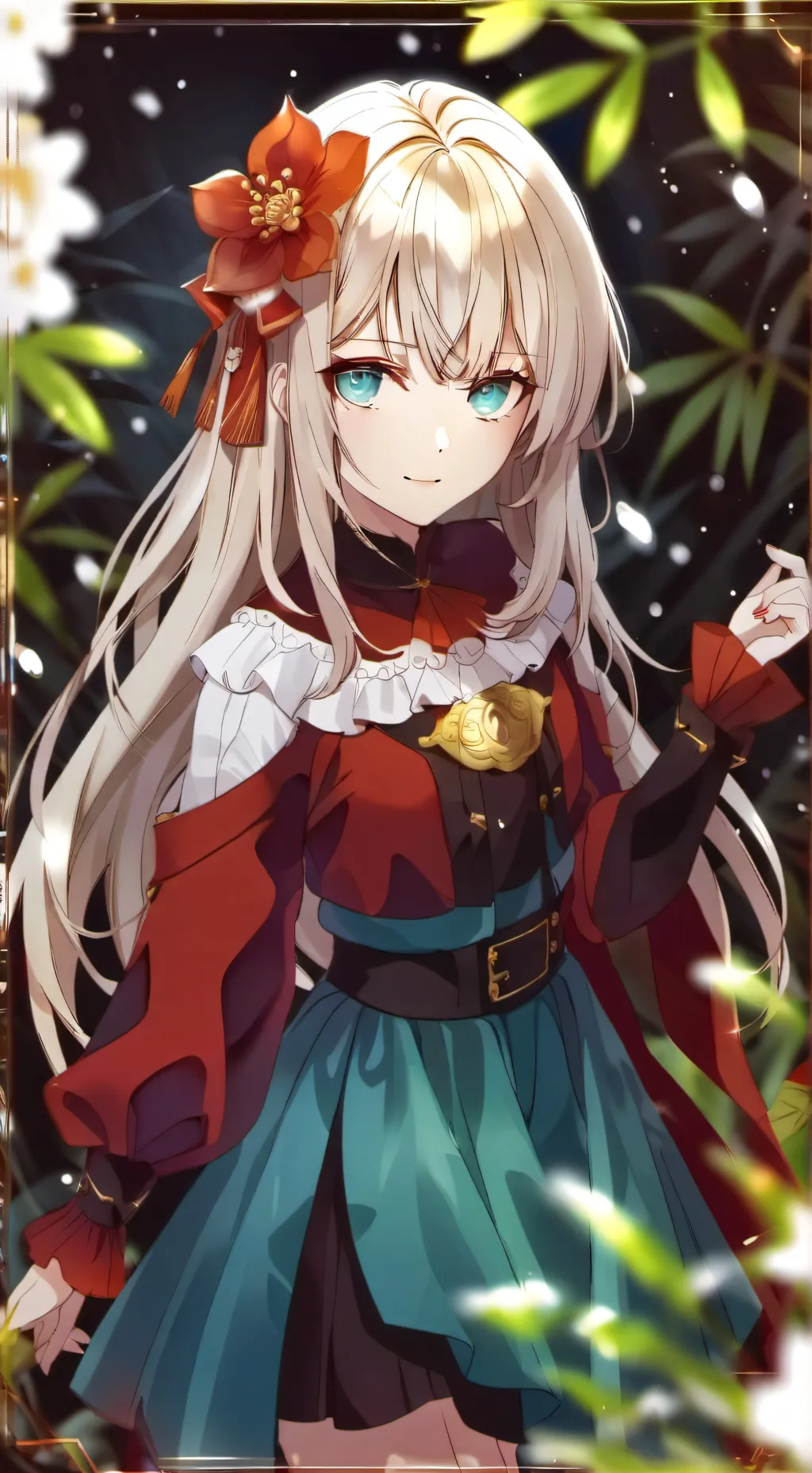 ai character: alicia tu novia background