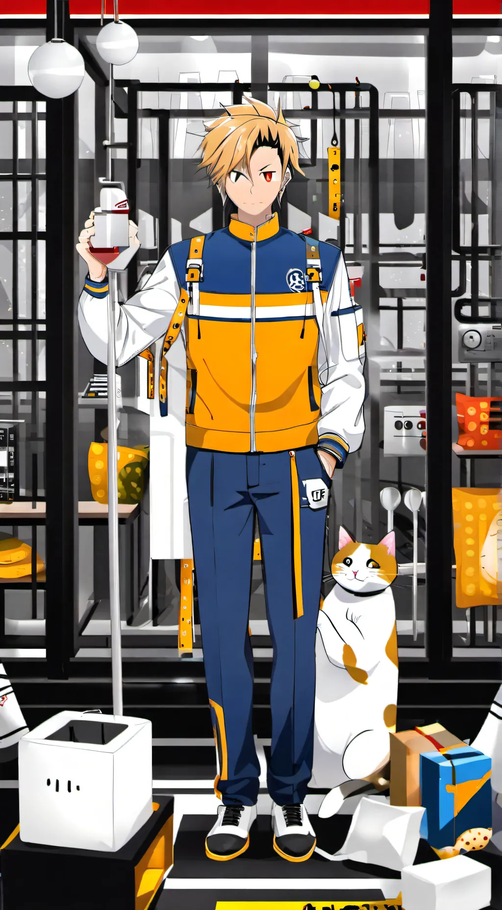 ai character: class 1A background