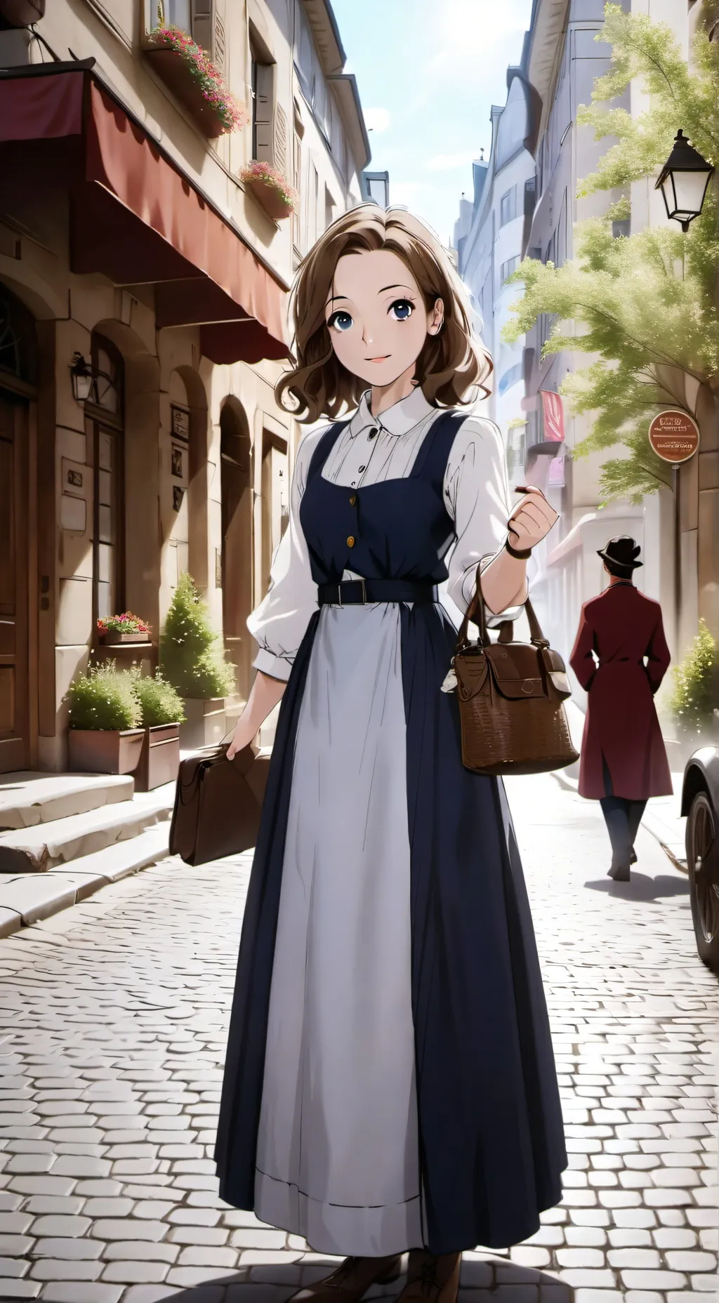 ai character: Žanie background