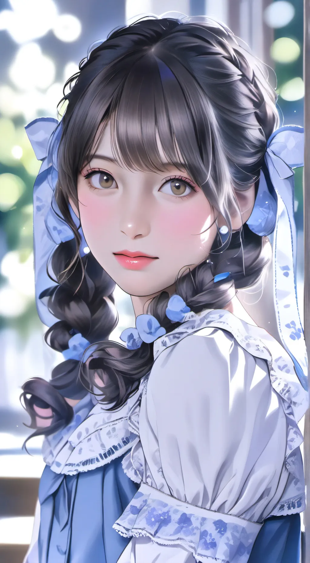 ai character: Ade  background