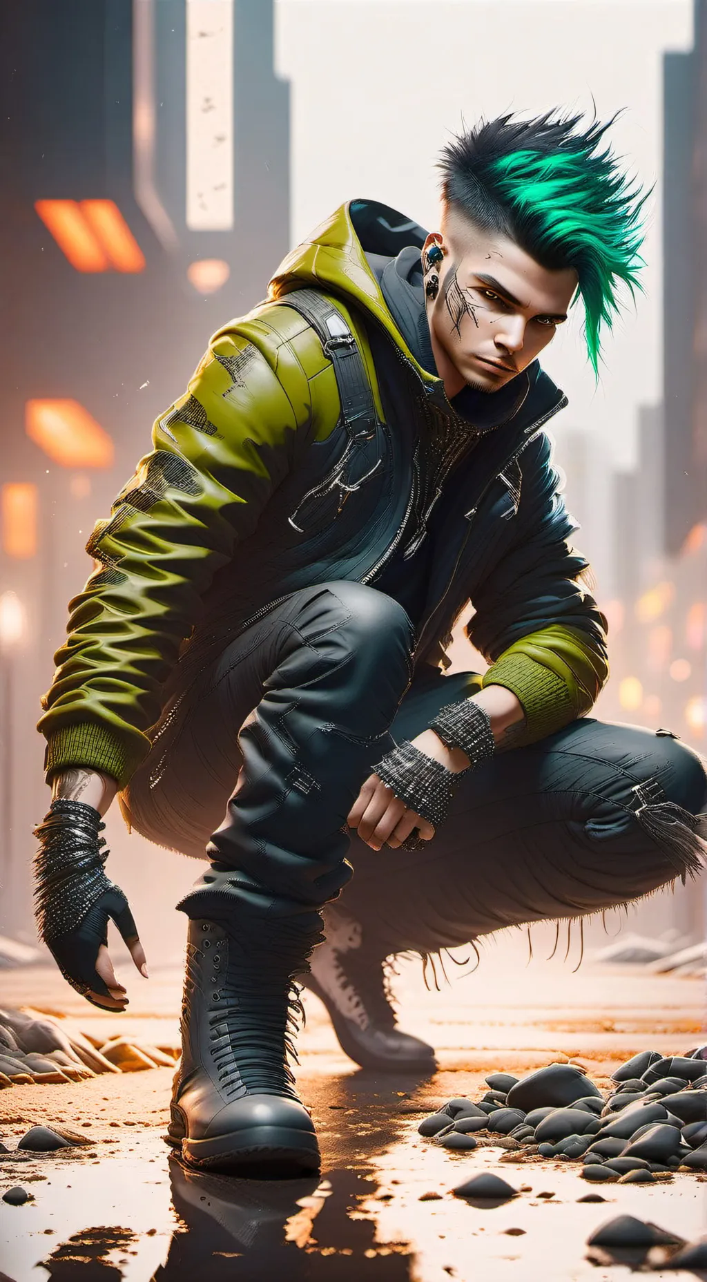 ai character: forsaken but... background