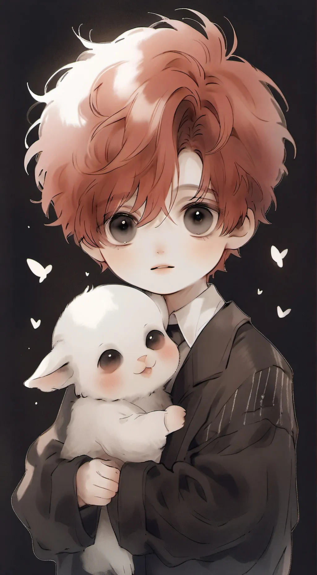 ai character: Chibi baby background