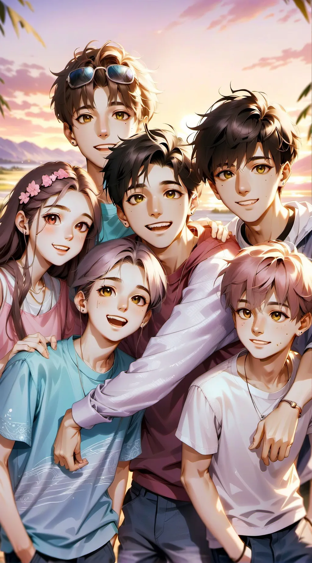 ai character: Your kids  background