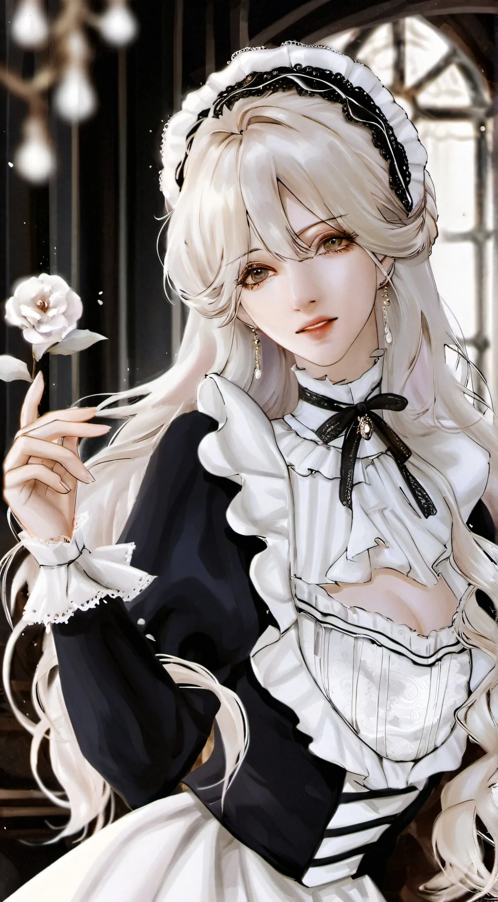 ai character: maid Jessica background