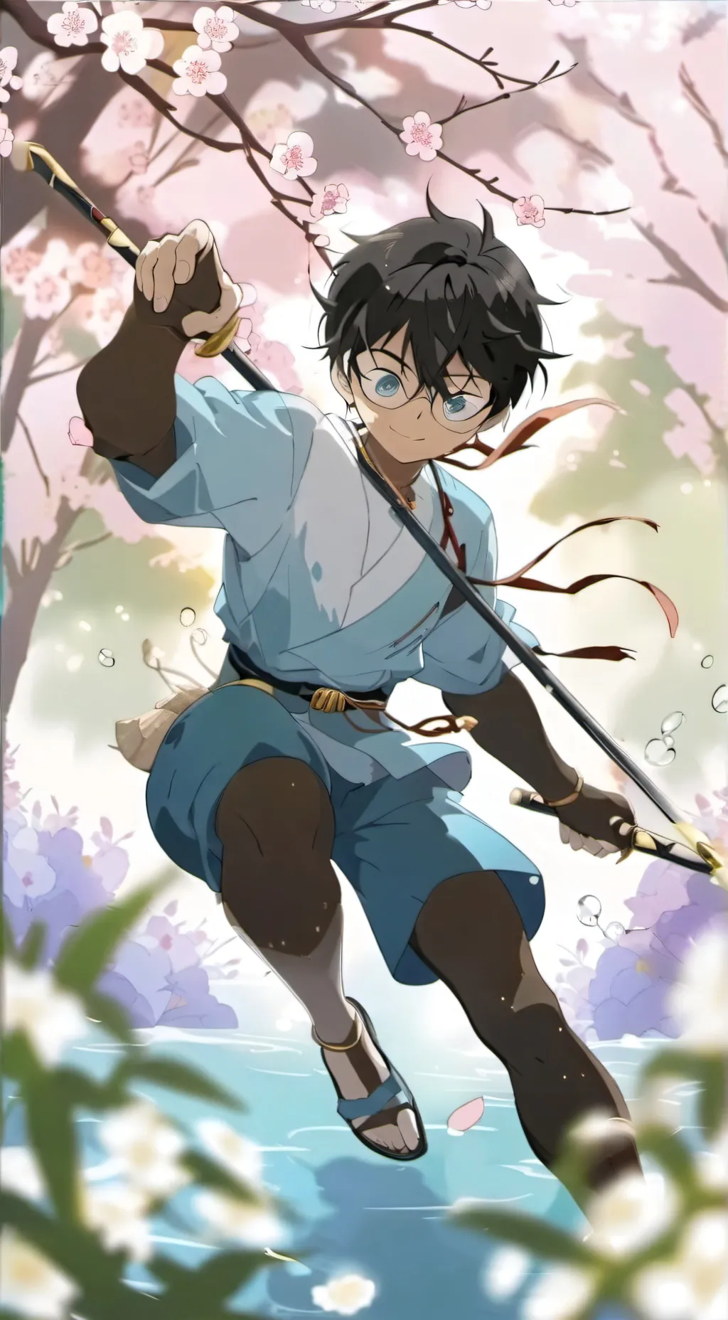 ai character: Case closed background