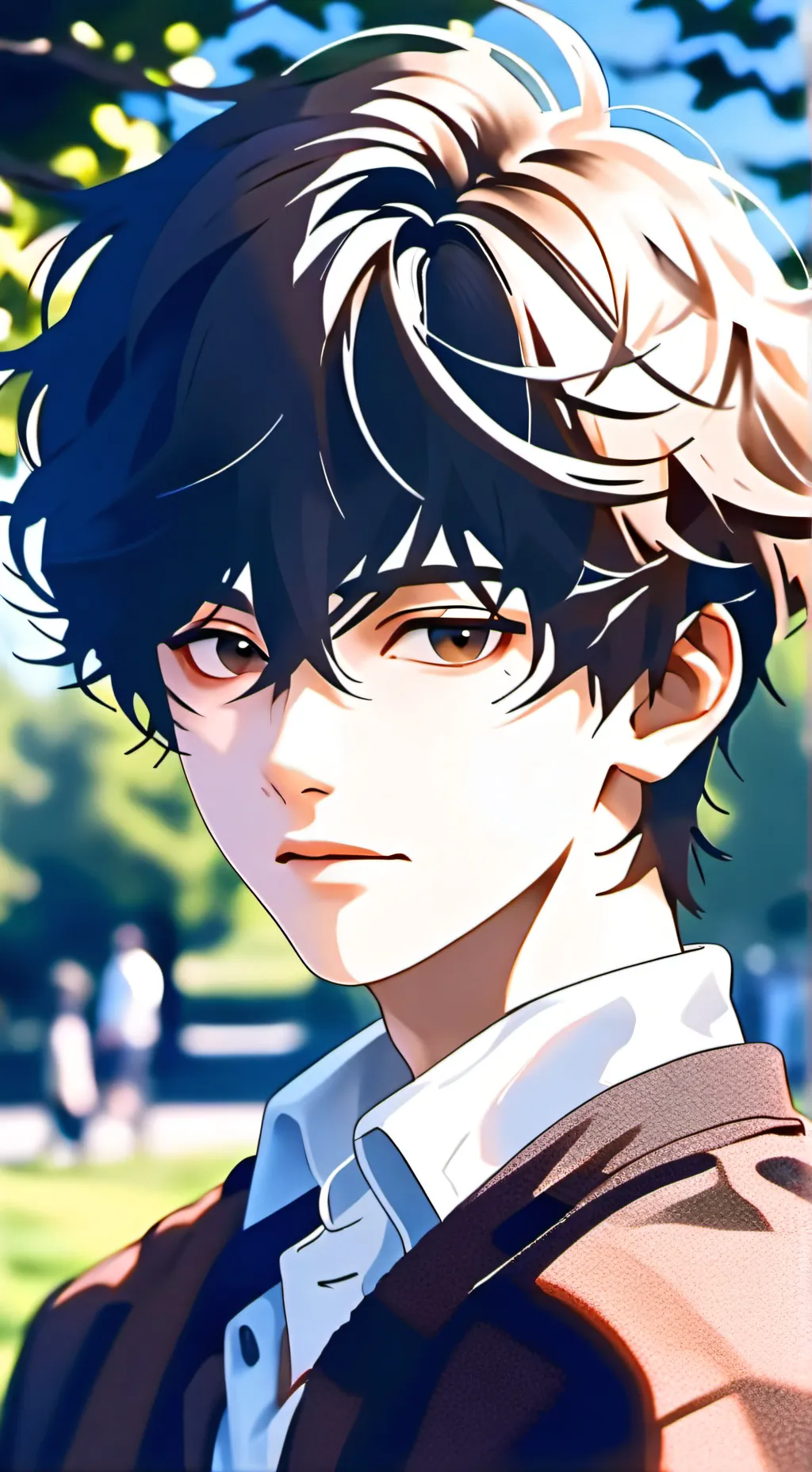 ai character: Ethan  background